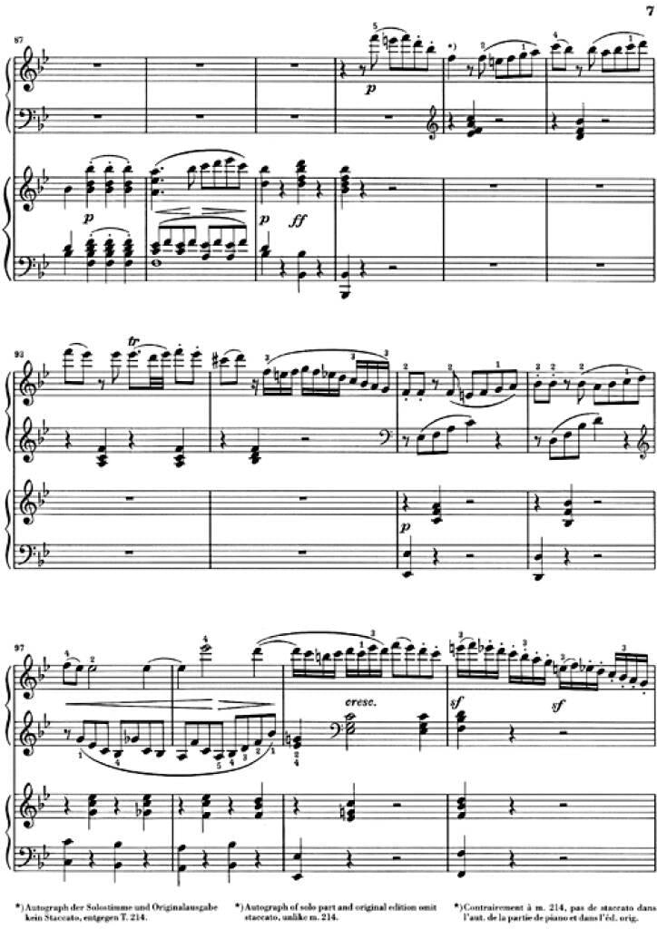 BEETHOVEN Concerto Per Pianoforte E Orchestra No 2 In Si Bemolle Ma 
