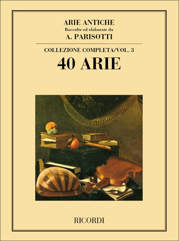 AA. VV. (CUR. PARISOTTI) - Arie Antiche: 40 Arie Vol. 3